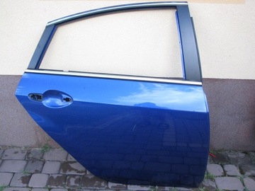 Двері праві задні mazda 6 gh 09 - 2012 рік хетчбек aurora blue, фото