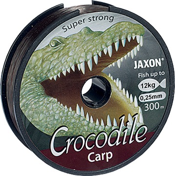 Line jaxon crocodile carp 0, 275/ 300m - brown, фото