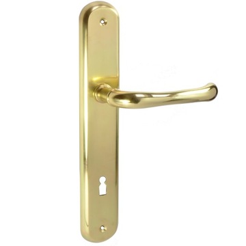 Inner handle handmet long glass, szyld з aperture turnkey, szyld з aperture turnkey insertion, фото