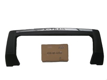 Nissan x-trail spoiler bumpers 2009- front overlay bumpers, фото