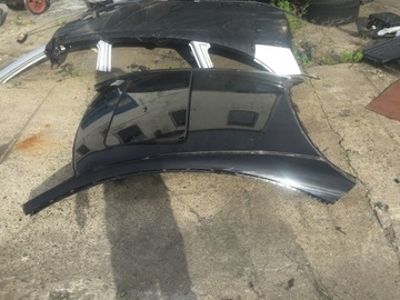 Mercedes w216 cl roof station wagon hatch safety curtains overlays, фото