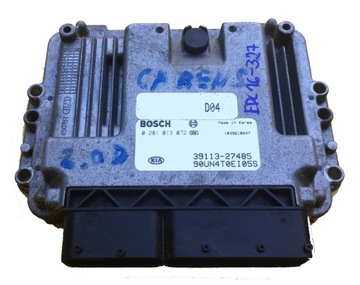 Ecu kia carens 2.0crdi 0281013072 39113-27485, фото