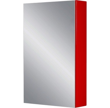 Focus furniture lazienk red cabinet with a mirror 50, фото