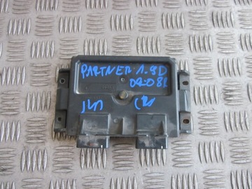 Компьютер peugeot partner 1.9 d 02-2008 год 9655574380, фото