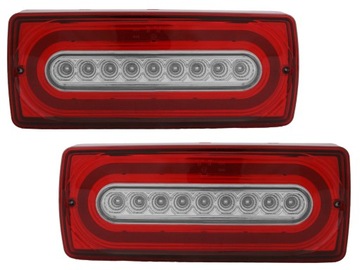 Tail light led backlight neon set mercedes g class 463 461, фото