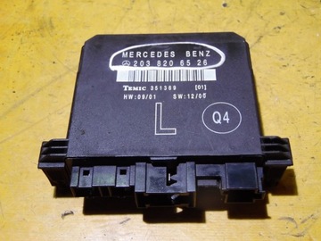 Block control unit left rear mercedes w203 2038206526, фото