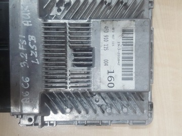 Computer control unit audi a6 c6 3.2 fsi 4f0910115, фото