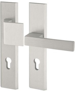 Handle- handle external. haga plus axa silvery 92mm, фото