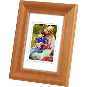 Frame on bumper wooden brown - frame 30x45 centimeters, фото