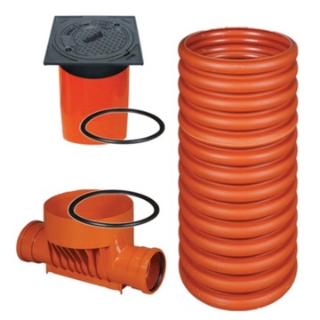 Hatch sewer telescopic switching 315/ 200, фото