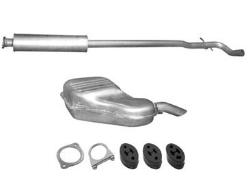 Volvo s60 2.0 2.3 2.4 2. 4d комплект глушителей, фото