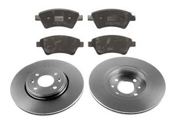 Disks pads trw front renault kangoo, фото