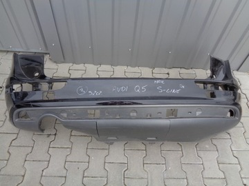 Audi q5 рестайлинг 8r0 s line бампер задний 8r0807385d, фото
