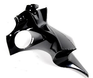 Yamaha fz6 fazer filling hours right new oem black metallic, фото