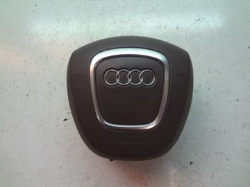 Audi a8 d3 2005 год airbag подушка безопасности водителя серая, фото