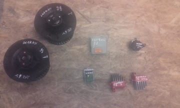 Vw sharan alhambra 1, 9 tdi 99 r resistor rheostat, фото
