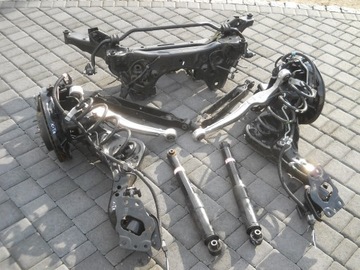 X - x-trail t32 rear suspension complete, фото