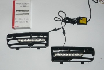 Фонаря дневные ходовые огни дневной drl led подсветка vw golf 4, фото
