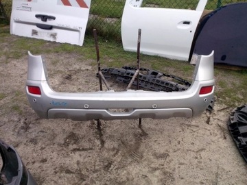 Rear bumper back renault koleos restyling on parking sensor, фото