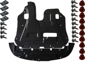 Ford mondeo mk3 3 protection motor clips 2000-2007, фото