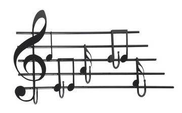 Furniture hanger nutka key violin metal plastics, фото