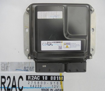 Mazda 6 2 gh 2.2 d r2ac18881m control unit motor, фото