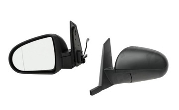 Mirror electrical mitsubishi colt 04-12 black, фото