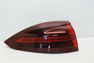 Porsche cayenne turbo restyling. left tail light original, фото