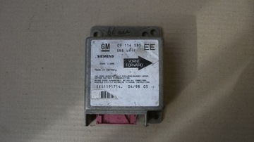 Датчик подушка безопасности opel corsa b 93-00r. 09114585, фото
