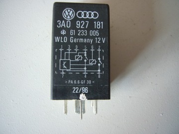 Реле 175 3a0927181 vw audi seat skoda, фото