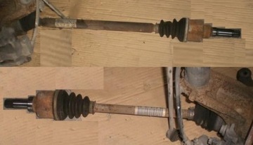 Axle citroen c2 1. 1i 07zvat 9640127680 9640127580, фото