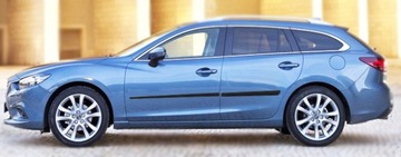 Overlays lateral on door mazda 6 wagon station wagon 2013-, фото
