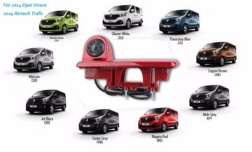 Rear view camera opel vivaro 3 stop set system, фото