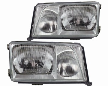 Headlights mb mercedes e w124 93- depo 2 pcs, фото