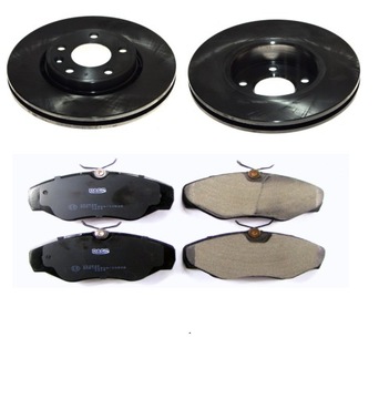Disks pads front primastar trafic vivaro, фото