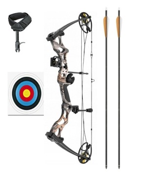 Bow block rex camo 40 - 70 lbs+ mega kit, фото