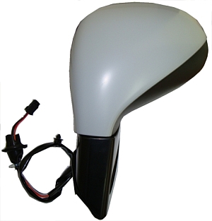 Mirror left peugeot 308 (07 -) turn signal. to colors., фото