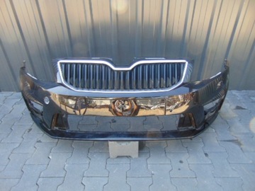 Бампер передний 4 датчика парковки skoda octavia 3 rs 2012 -, фото