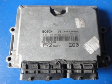 Fiat stilo computer 0281011552 55191208, фото