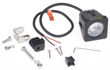 Mini фара dalekosiezna 10w cree led подсветка пятно 4x4 atv, фото