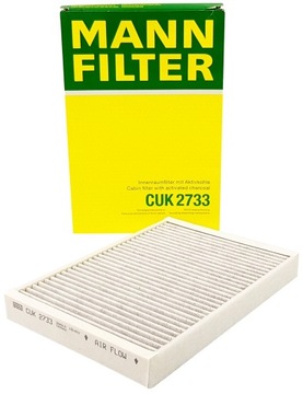 Mann-filter cuk 2733 filter, ventilation space passenger, фото