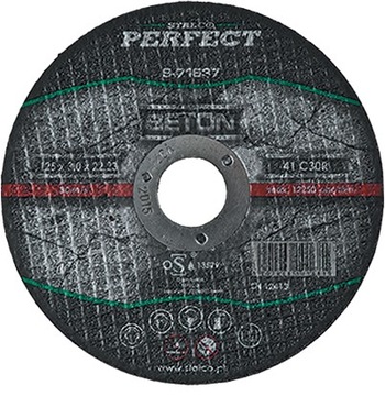 Disk concrete flat 125x1, 6 perfect s-71635, фото