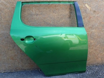 Дверь правая задняя правый задний skoda fabia 2 5j хетчбек, фото