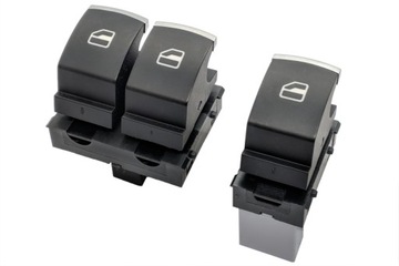 Seat leon toledo altea power windows control unit chrome 2x, фото
