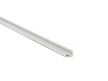 Branded profile aluminum led backlight direction type x silvery hq 1m, фото