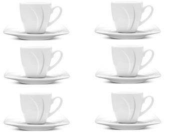 Fondant celebration 6x cup 0, 2l+ saucer backlash, фото