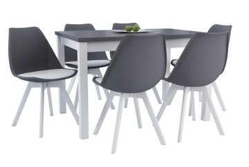 Set stand з 6 chairs, style scandinavian, фото