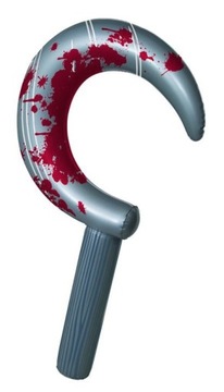 Sickle bloody inflatable on halloween 61, 5cm, фото