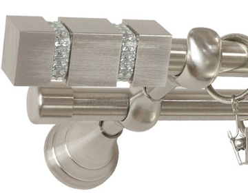 Cornice double 19 mm+ 19 mm 300 centimeters, фото
