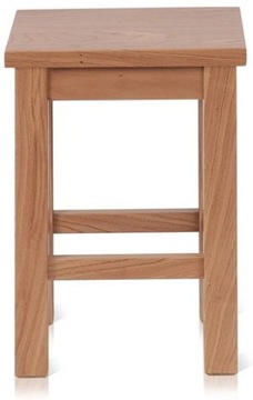Stool ergo oak right massive wooden oak stool pl, фото